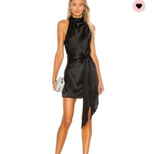 Sandrine Dress in Black Amanda Uprichard